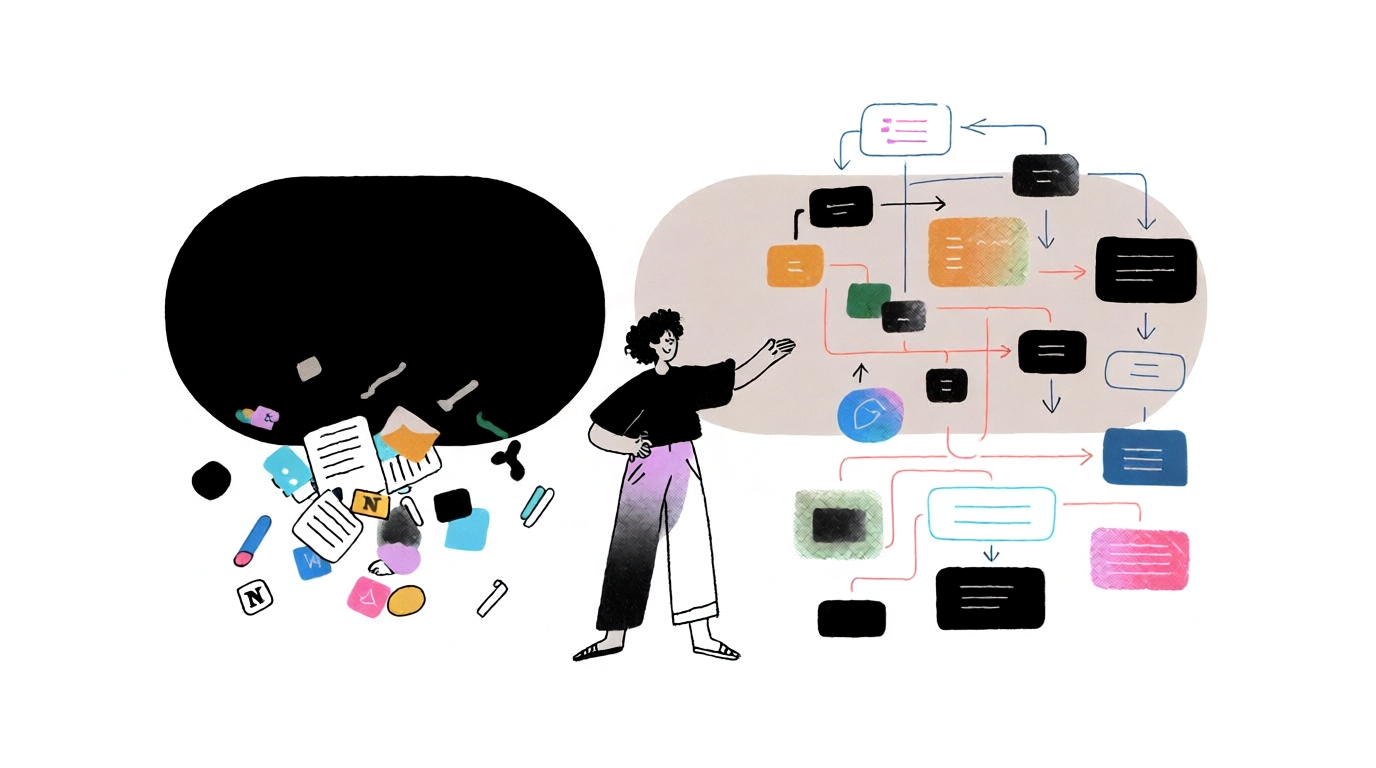 Scattered AI tools becoming a connected system